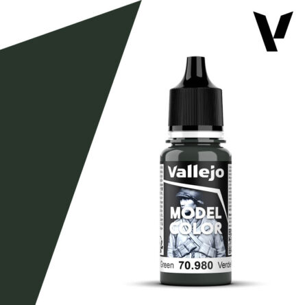 Vallejo Model Color 70980 Verde Negro - Pintura Acrílica